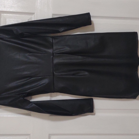 Michael kors luxe faux leather dress. - Picture 4 of 4